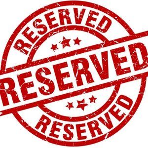 RESERVED for @californiachloe